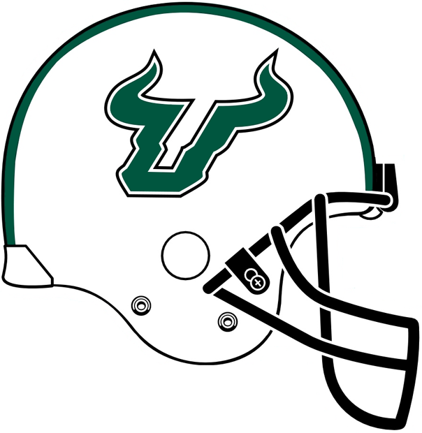 South Florida Bulls 2003-Pres Helmet Logo v2 iron on transfers for fabric